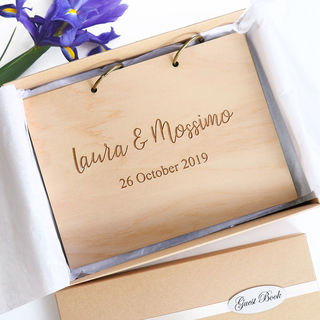 Small Personalised Guest Book or Photo Album