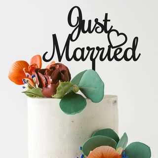 Cake Topper - Just Married 