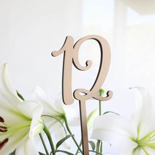 Large Table Numbers 