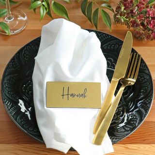 Placecard - Brushed Gold