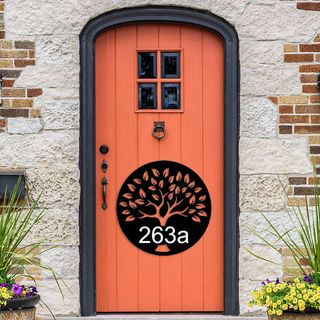 House Number Sign - Tree of Life