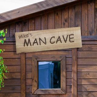 Man Cave Outdoor Sign