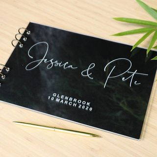 Guestbook - Acrylic / Perspex - Autograph Font
