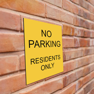 Parking Signs - Custom Engraved Plaque