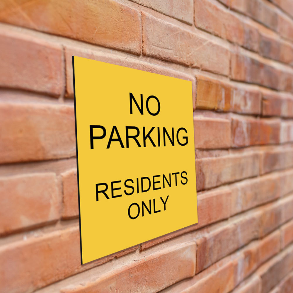 Parking Signs - Custom Engraved Plaque